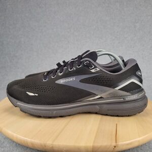 Brooks Ghost 15 GTX Mens Running Shoes Black Waterproof GORE-TEX Sneaker 9.5 D